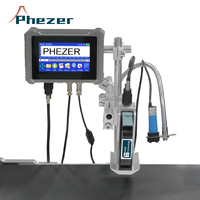 Impresora U3 TIJ de Bajo Costo y Alto Rendimiento de Phezer, Máquina de Codificación por Lotes en Línea para Bolsas de Plástico, Cartones, Botellas, Datos Variables, Códigos QR