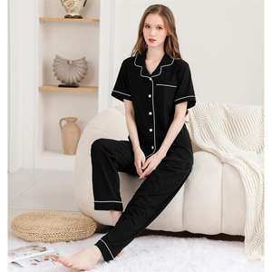 طقم ملابس نوم نسائية طقم ملابس نوم قطنية للنساء - Product Image 3