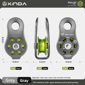 Ròng rọc đơn nhỏ cố định thế hệ thứ ba Xinda dòng H dùng cho bảo hộ chống ngã ngoài trời khi leo núi, leo đá, thám hiểm hang động, cứu hộ - Product Image 6