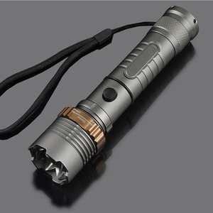 ไฟฉายกำลังสูง T6 แบบชาร์จไฟได้ ไฟฉาย LED ซูมได้ สำหรับใช้งานกลางแจ้ง - Product Image 2