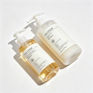 Set de Champú y Mascarilla Hilotion Anti-Caída con Péptidos, Biotina y Cafeína, <span class=keywords><strong>Bloqueador</strong></span> Seguro de DHT para el Cuidado del Cabello Teñido - Product Image 1