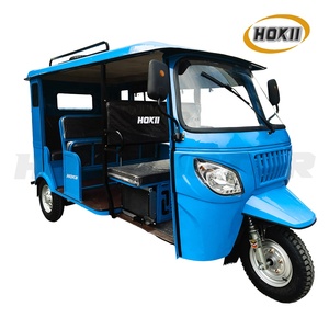 2024 Hokii nueva llegada Elion 6 asientos Triciclo de pasajeros alimentado por combustible Taxi Tuk Bajaj triciclo para adultos 3 ruedas Ev Rickshaw - Product Image 1