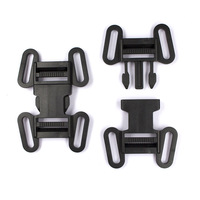 Boucle de remplacement pour poussette, ceinture de sécurité en plastique, harnais 5 points, boucle à dégagement rapide 3 voies pour poussette et chaise haute