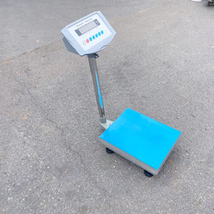 Approbation CE OIML Ntep 450x600mm 50kg 100kg 150kg 300kg <span class=keywords><strong>Balance</strong></span> de banc de plate-forme numérique de pesage industriel électronique - Product Image 1