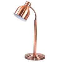 Équipement de buffet, lampe chauffante pour hôtel, support de lampe de table de luxe, réchauffeur de nourriture en acier inoxydable, lumière chauffante pour aliments