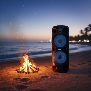 Haut-parleur sans fil multifonctionnel 5.0 RGB LED 60W avec subwoofer, ambiance de fête en plein air, microphone intégré, carte TF, contrôle par application, karaoké - Product Image 3