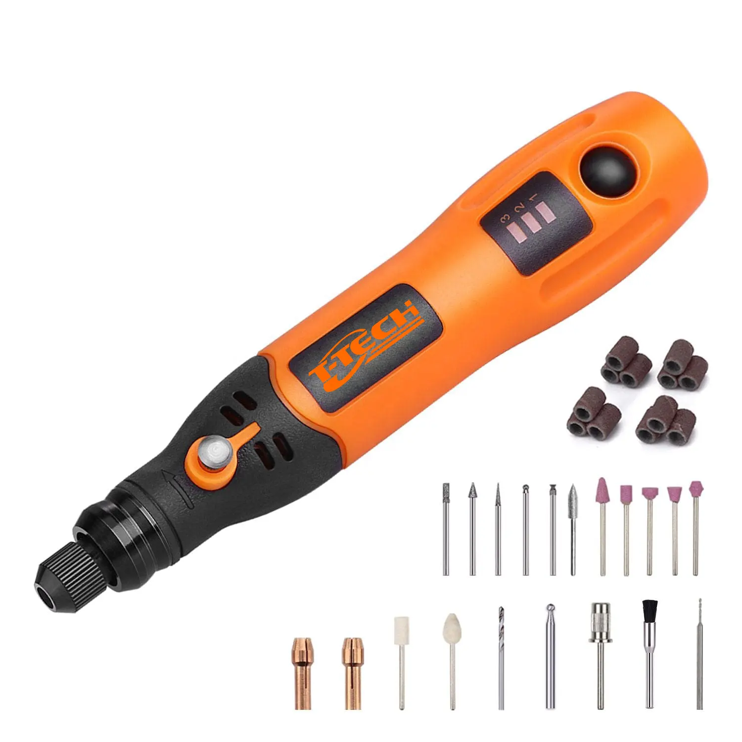 3.7V Rotary Tool Kit Cordless Rechargeable Cutter Diamond Jewelry Wood Electric Carving Pen Mini Grinder