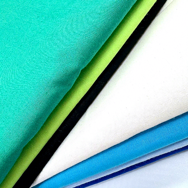 T/C Bleached White Poplin Lining Fabric 100gsm 80/20 Woven Fabric Pocketing Shirting Fabrics 59" China Supplier