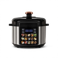 5L 13-in-1 Multifungsi Electric Pressure Cooker Layar LED One Touch Cooker untuk Dapur Rumah
