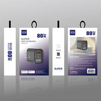 Chargeur rapide USB 80W QC 3.0 avec prise EU/US, chargeur rapide USB Type C PD 80W, adaptateur secteur USB-C, chargeur de voyage pour téléphone portable Type-C
