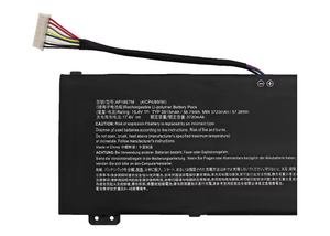 แบตเตอรี่ของแท้สำหรับเอเซอร์ AP18E8M AP18E7M <span class=keywords><strong>Predator</strong></span> <span class=keywords><strong>Helios</strong></span> <span class=keywords><strong>300</strong></span> <span class=keywords><strong>PH315</strong></span>-<span class=keywords><strong>52</strong></span> PH317-53 15.4V 58.75Wh 3815mAh - Product Image 4