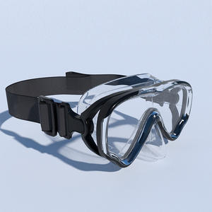 หน้ากากดำน้ำซิลิโคนกรอบใหญ่สำหรับเด็ก - Product Image 2