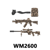 SWAP WW2  Soldats ingénieurs, tireurs d'élite, commandos, scouts, jouets miniatures, blocs de construction, ensembles de jouets pour enfants WM6168-WM6169