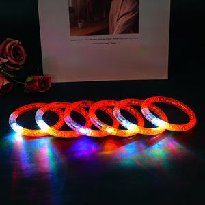 Pulsera LED de Neón Creativa en Oferta, Luz Intermitente Brillante para Decoración de Fiestas, Accesorio Escolar para Niños - Product Image 6