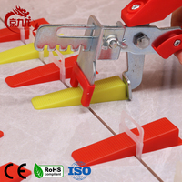 Pince à carrelage en plastique de haute qualité, composant d'espacement pour système de nivellement de carreaux de sol en porcelaine et de carreaux décoratifs