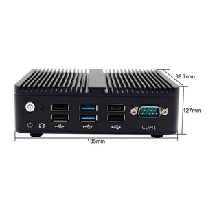 New PfSense Router PC I225 <strong>2</strong>.5G Network Cards Quad Core J4125 Fanless Mini Server with <strong>16GB</strong> <strong>Memory</strong> and 512G SSD - Product Image 6
