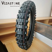 Pneus de moto personnalisés en usine 120/100-18 XY-1629G, pneus de motocross blindés contre les chocs pour les rallyes trans-continentaux