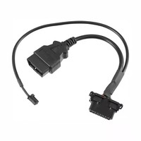Analyseur de diagnostic de moteur automobile OBD2, adaptateur répartiteur en Y, câble d'extension de bypass pour Chrysler Dodge