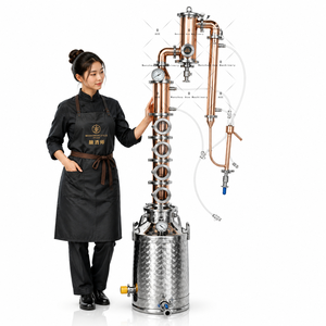 Alambique <span class=keywords><strong>de</strong></span> Acero Inoxidable y Cobre para Destilación <span class=keywords><strong>de</strong></span> Brandy y <span class=keywords><strong>Sidra</strong></span> - Product Image 2