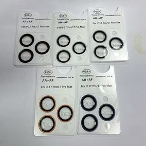 Eagle Eye Máy Ảnh Nhẫn Bảo Vệ Dễ Dàng Cài Đặt Cho <span class=keywords><strong>iPhone</strong></span> 16 Pro 16 Pro Max 16 Cộng Với 15 17 Không Khí Đầy Đủ Bìa Máy Ảnh Ống Kính Bảo Vệ - Product Image 2