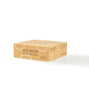 ECO BOOM ecológico natural ecológico eco Premium tamaño de alta calidad importación fábrica <span class=keywords><strong>papel</strong></span> higiénico - Product Image 1