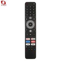 Control Remoto para TV DEXP CHIQ de Primera Calidad, 1 Año de Garantía, Infrarrojo, para Voz en Inglés, Alcance de 10 m, Plástico y Silicona