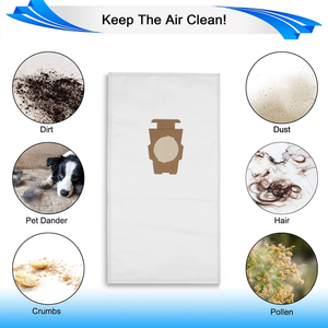 Bolsa de Filtro de Polvo HNW Compatible con <span class=keywords><strong>Kirby</strong></span> Sentria Style F G3 G7E G10 G10E 204808 204811 Generación 3 4 5 6 7, Repuestos para Aspiradora Robótica - Product Image 3
