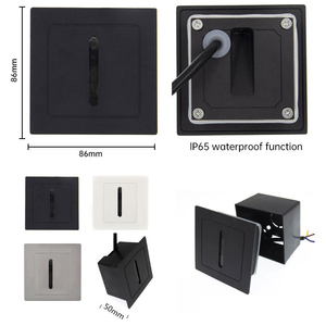 Led bước đèn chân ánh sáng Die-cast nhôm + PC hiện đại ngoài trời 3000K/4000k không thấm nước IP65 85-265V CE ROHS - Product Image 2