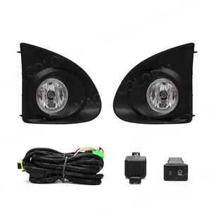 Fog Lights H11 Front Bumper Car Auto Driving Lamp Fog Light for Toyota AXIO 2013 2014 2015 With Wires Harness