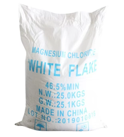 Flocons de chlorure de magnésium blanc de qualité industrielle 2025, poudre de qualité alimentaire, sel, engrais, déneigement, traitement de l'eau agricole