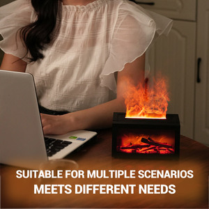 Xách tay tạo độ ẩm 7 màu LED ánh sáng ban đêm USB siêu âm Mist không khí tạo độ ẩm cho văn phòng nhà Núi Lửa không khí tạo độ ẩm - Product Image 5