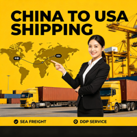 Top 10 des transitaires efficaces : Consolidation de fret maritime LCL + Express DDP Chine-USA pour commandes multi-fournisseurs, livraison en 15-25 jours