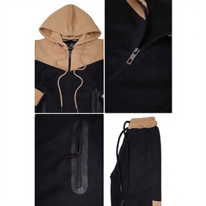 Conjunto de Sudadera con Capucha y Pantalones de Felpa Extra Grandes para Niños, Unisex, Traje Deportivo Cálido de Invierno, Logotipo OEM, Sudadera con Capucha y Pantalones Deportivos para Niños - Product Image 6
