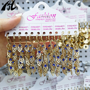 Bông tai tua rua mạ vàng 14K thời trang, thiết kế dài, thích hợp đeo hàng ngày cho nữ - Product Image 3