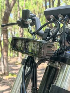 Venta Directa de Fábrica, Nuevo Modelo 2026 MD-6X, Bicicleta Eléctrica de Montaña de 22KW sin Escobillas, 72V, Motor Central, Cuadro de Acero, Batería Integrada - Product Image 4