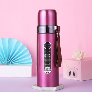 Nueva taza de acero inoxidable mezclador al vacío hervidor de bebidas al aire libre desmontable doble capa proteína de suero en polvo deportes coctelera botella de agua - Product Image 2