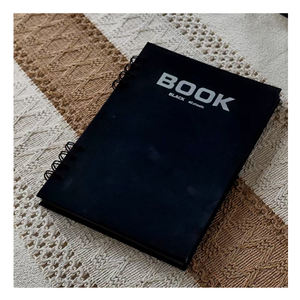 Carnet de croquis en papier noir, bloc de dessin POTENTATE 180GSM pour crayon de couleur, pastel à l'huile, encre - Product Image 1