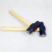 Marteau de démolition de qualité industrielle 1000g (2,2LB) # Outil à tête en acier au carbone 45, dureté 42-52HRC, personnalisable OEM, manche en bois de qualité A