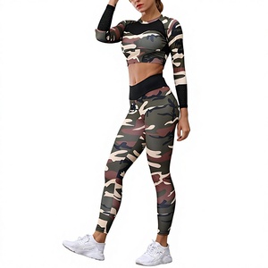 Combinaison sexy dos nu unie pour femme, avec dos croisé respirant et fermeture à cordon, ensemble de leggings de fitness et de yoga - Product Image 1