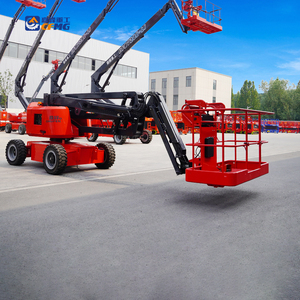 Plataforma Elevadora Articulada Compacta CFMG de 14 m/230 kg, Plataforma de Trabajo Aérea, Elevador de Personal Pequeño con Certificación CE ISO - Product Image 4