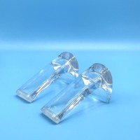 Protecteur de talon transparent et durable de 10 cm de hauteur, en électroplaté, pour accessoires de chaussures et fabrication de chaussures