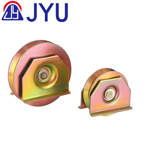 Công nghiệp-phong cách Vàng duy nhất mang khung thép cho bền cách âm cửa trượt phần cứng cổng bánh xe vít cài đặt - Product Image 6