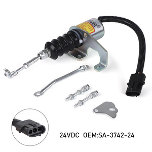 Válvula Solenoide de Paro de Motor Diésel CNSPEED 24V 1751ES SA-3742-24, Juego Completo con Kit de Montaje - Product Image 2