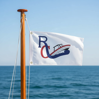 Drapeaux personnalisés avec logo imprimé numériquement 3x5 pieds, 100% polyester, drapeaux et bannières personnalisés DIY pour l'extérieur