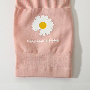 Manchons de compression en soie glacée à séchage rapide, imprimé marguerite, protection solaire, sublimation, collection été, vente chaude - Product Image 6