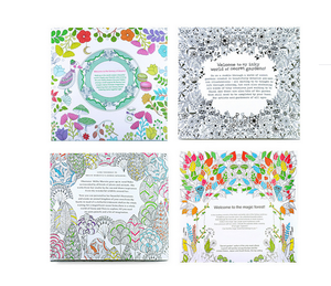 <span class=keywords><strong>Libro</strong></span> de <span class=keywords><strong>colorear</strong></span> de alta calidad con estampado de bosque mágico <span class=keywords><strong>para</strong></span> niños y adultos - Product Image 5