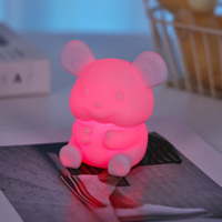 Cadeau créatif Dream Neon gadget jouet art fantaisie Lampe ours abat-jour changement de couleur LED Veilleuse pour enfants