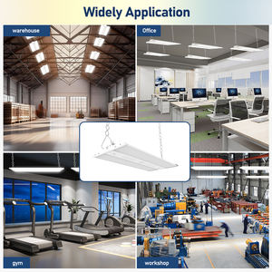 Lámpara Industrial Lineal de 5 Años de Garantía para Techos Altos, 3CCT, 3 Potencias Ajustables, 400W, IP65, Certificación DLC para Construcción - Product Image 2