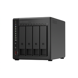 Servidor de Almacenamiento Mini QNAP TS-466C de Alto Rendimiento, 2.5Gbe, USB, NAS, SSD M2 NVMe, 4 Bahías, 16GB, en Stock - Product Image 1