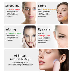 Toptan Yüz Germe Makinesi EP Elektroporasyon E M S Mikro Akım Güzellik Cihazı, Emilimi Artırır ve <span class=keywords><strong>V</strong></span> Çizgisini Şekillendirir - Product Image 6